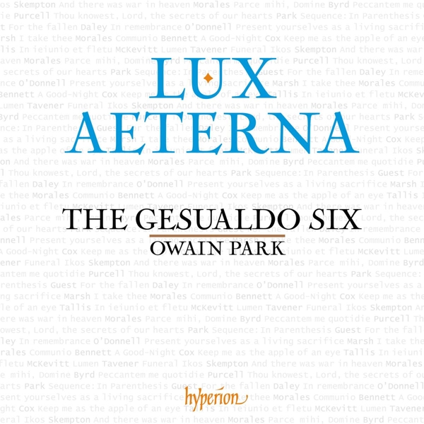The Gesualdo Six, Owain Park - Lux Aeterna (CD)