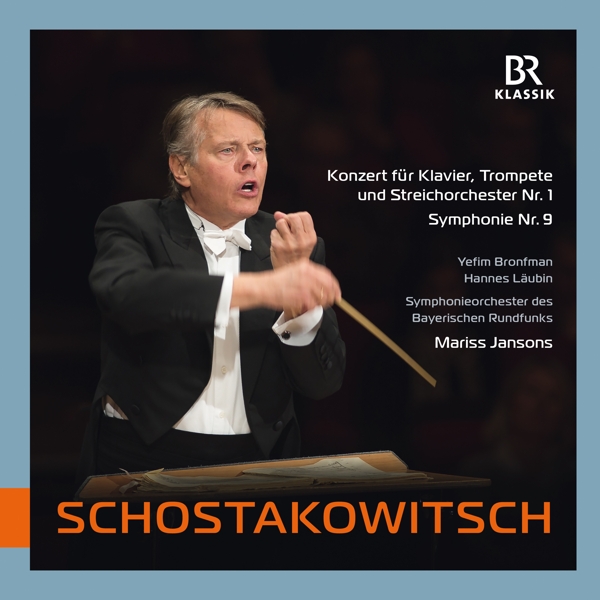 Yefim Bronfman, Hannes Läubin, Symphonieorchester Des Bayerischen Rundfunks, Mariss Jansons - Shostakovich: Konzert Für Klavier, Trompete Und Streichorchester Nr. 1 / Symphonie Nr. 9 (LP) (Limited Edition) (Remastered) (Deluxe Edition)