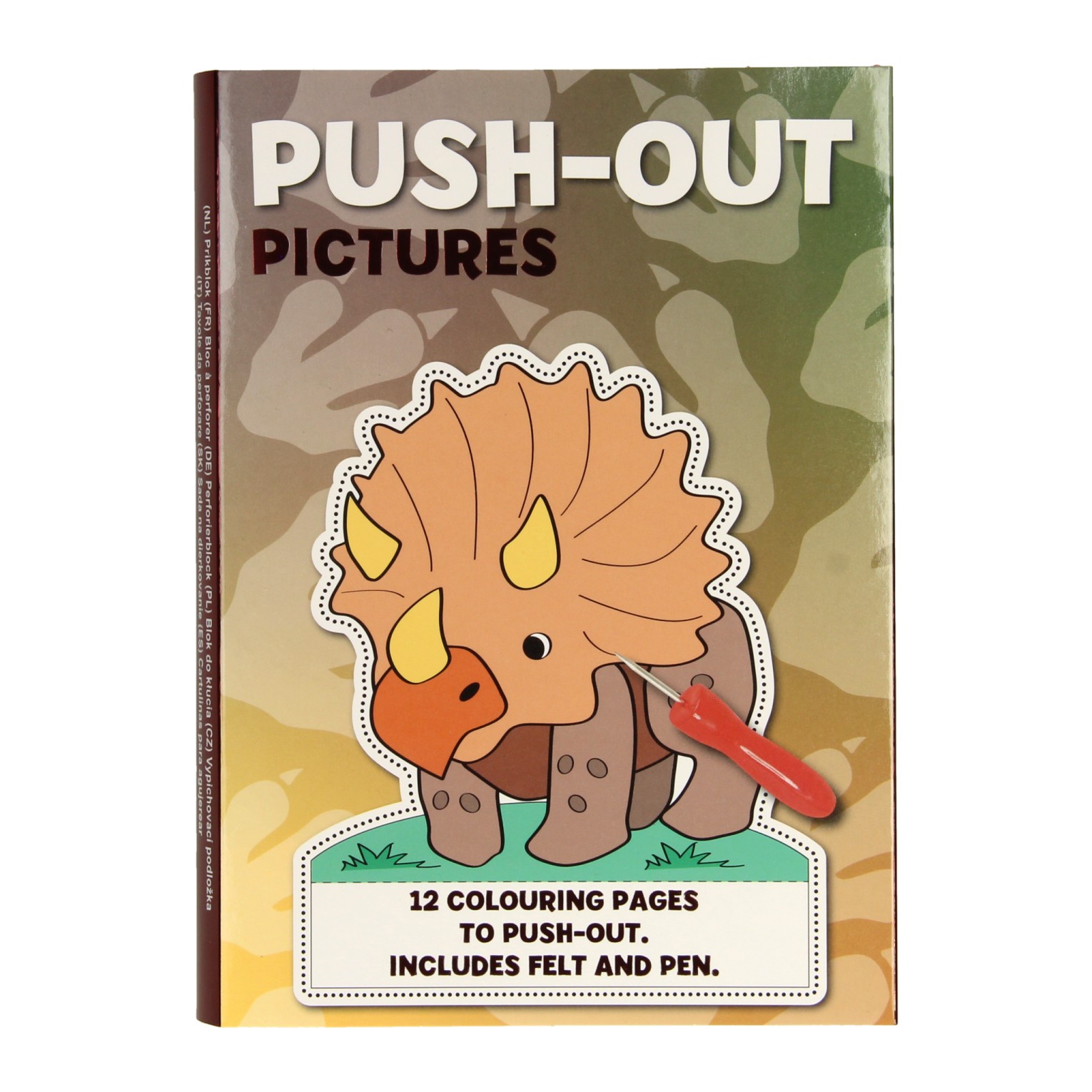 Wins Holland - Prikblok Dino