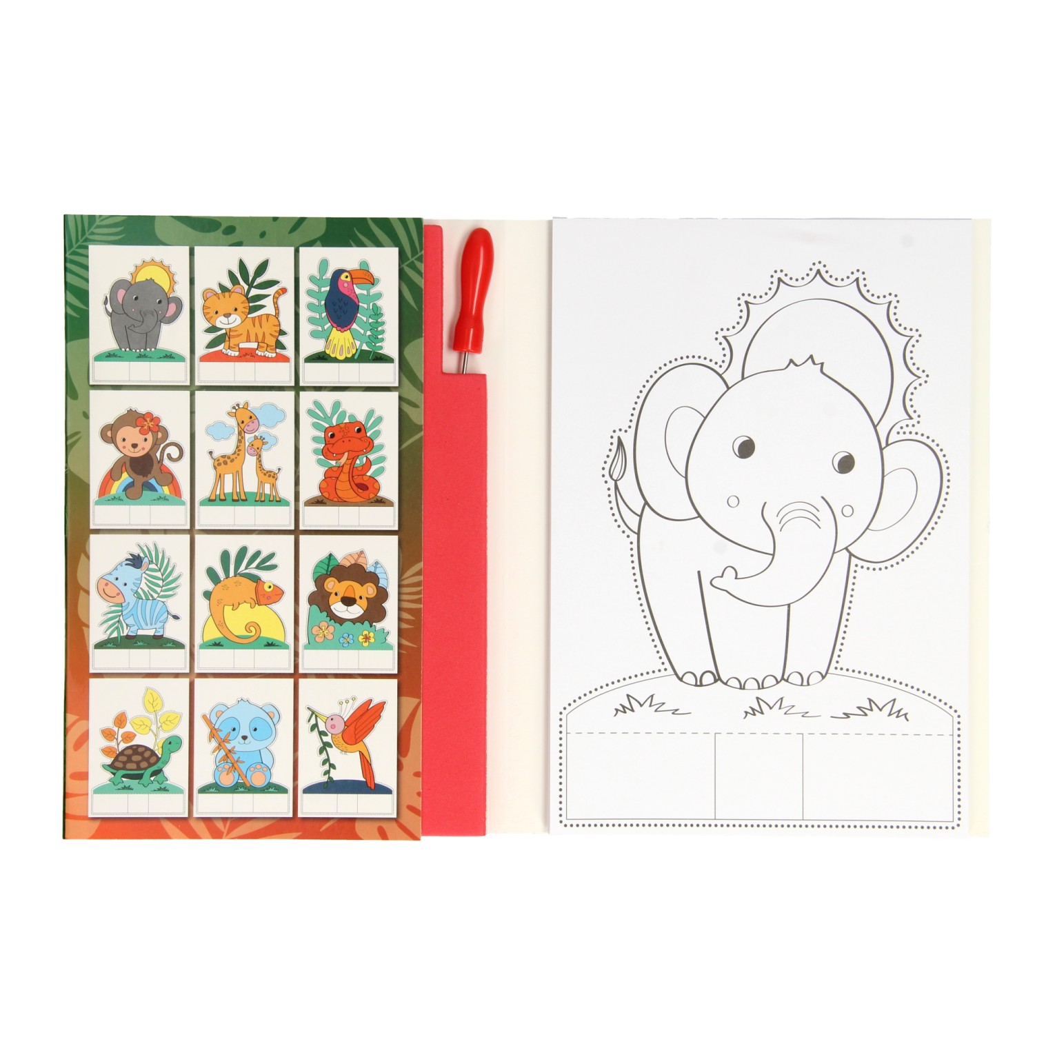 Wins Holland - Prikblok Tijger