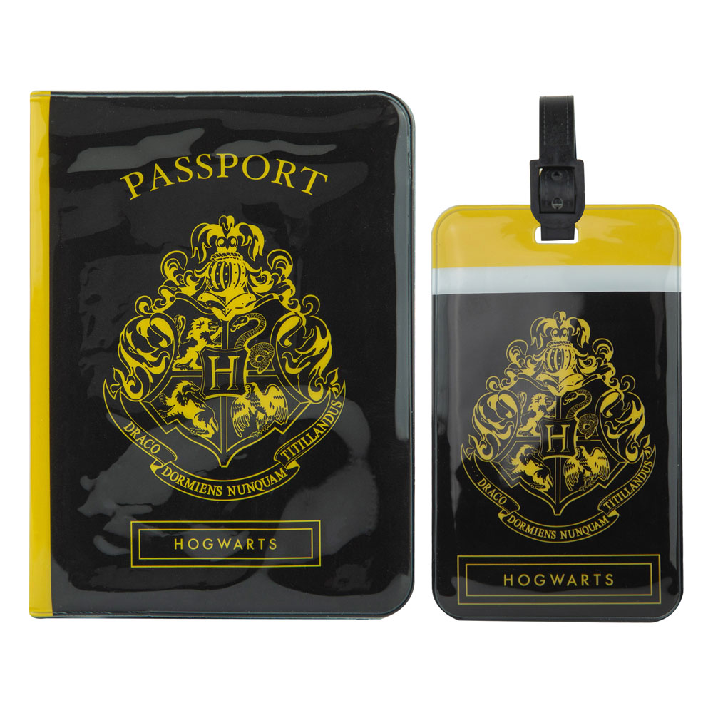 Harry Potter - Hogwarts - Tag And Passport Cover Set