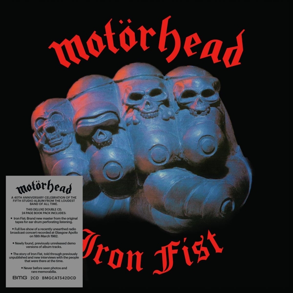 Motörhead - Iron Fist (2 CD) (40th Anniversary Edition) (Remastered) (Deluxe Edition)