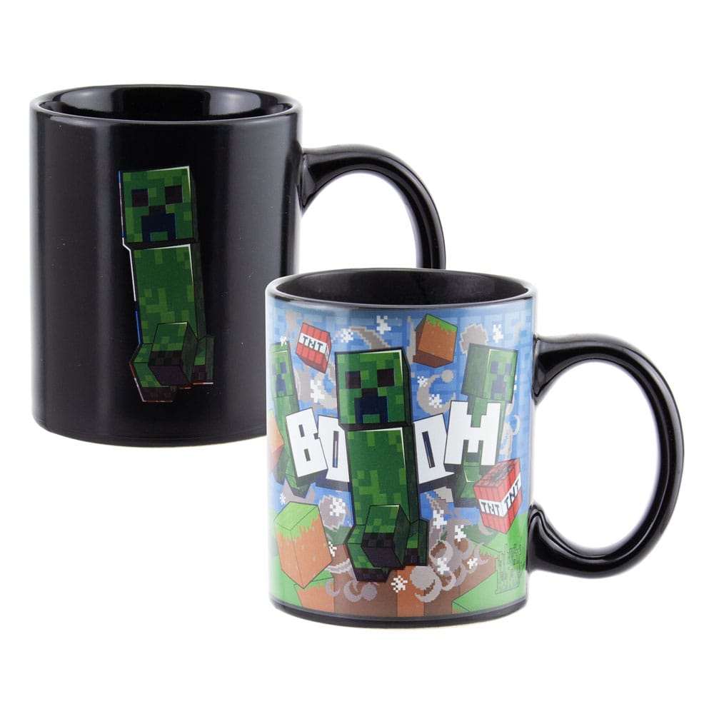 Minecraft: Paladone - Creeper Heat Change Mug (tazza Termosensibile)
