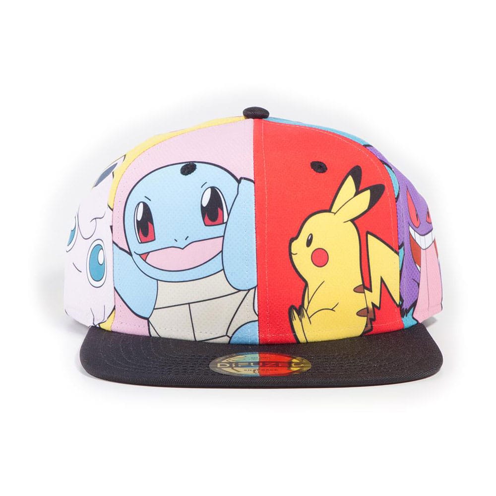 Pokemon: Multi Pop Art Snapback Multicolor (cappellino)