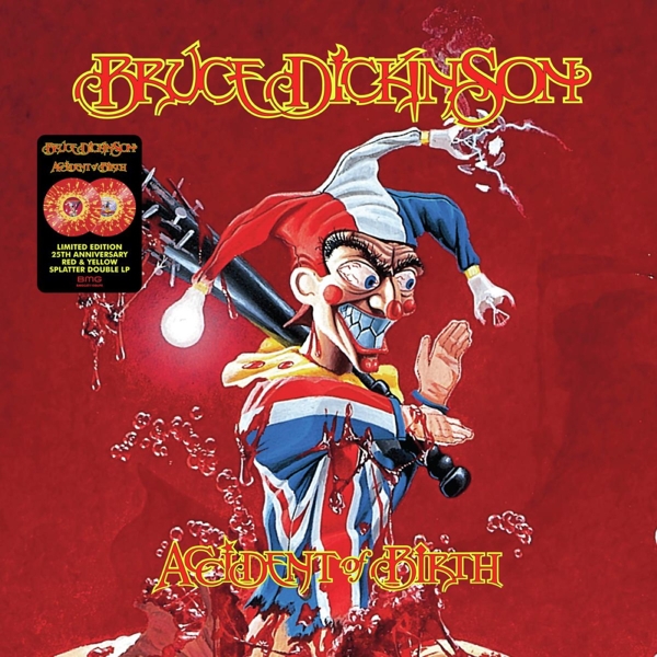 Bruce Dickinson - Accident Of Birth (2 LP) (Coloured Vinyl) (Limited Edition) (25th Anniversary Edition)