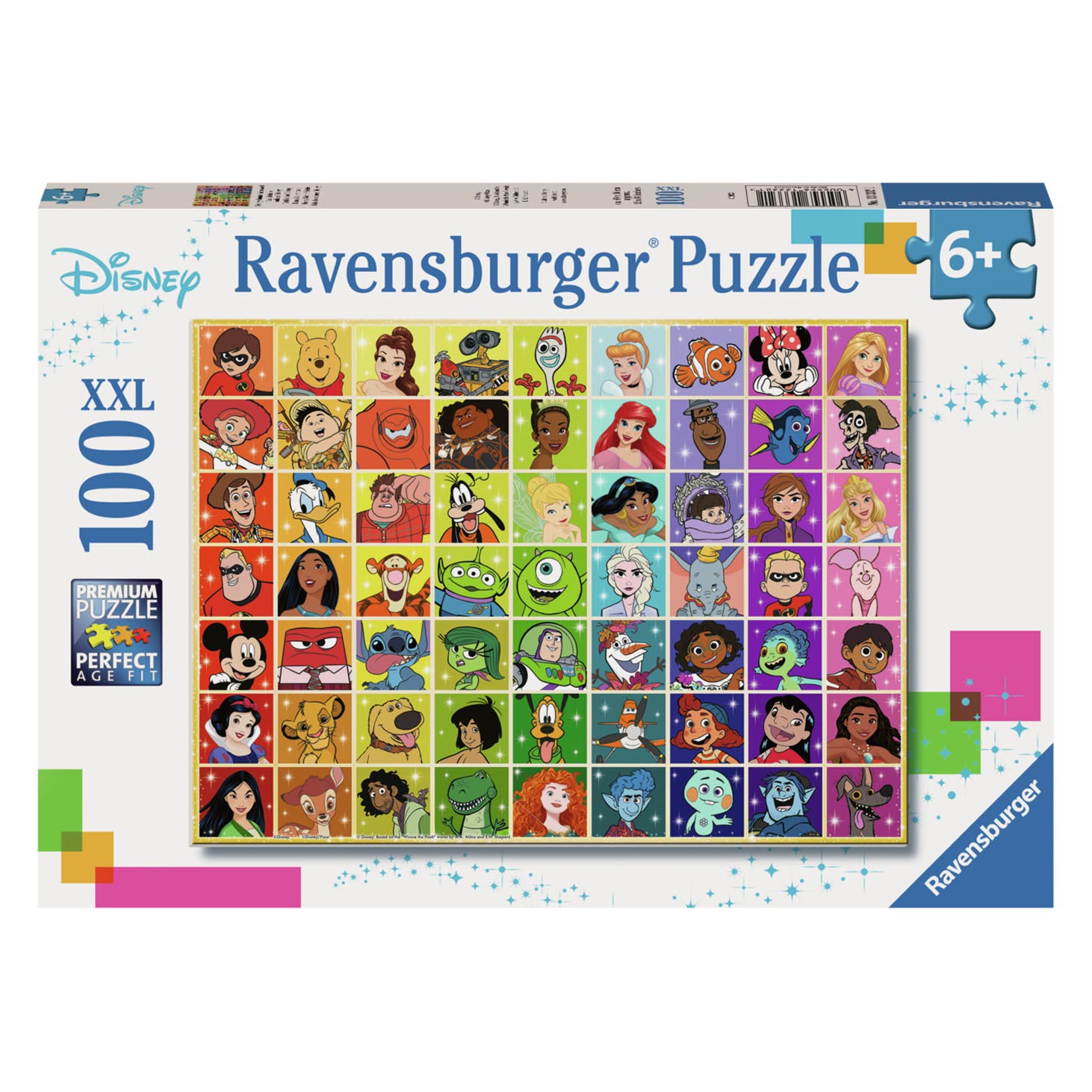 Ravensburger - Disney Collage Legpuzzel, 100st.