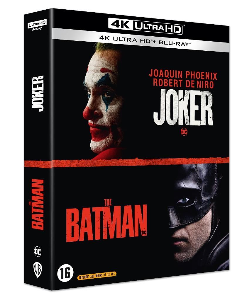 Joker + The Batman (4K Ultra HD Blu-ray)
