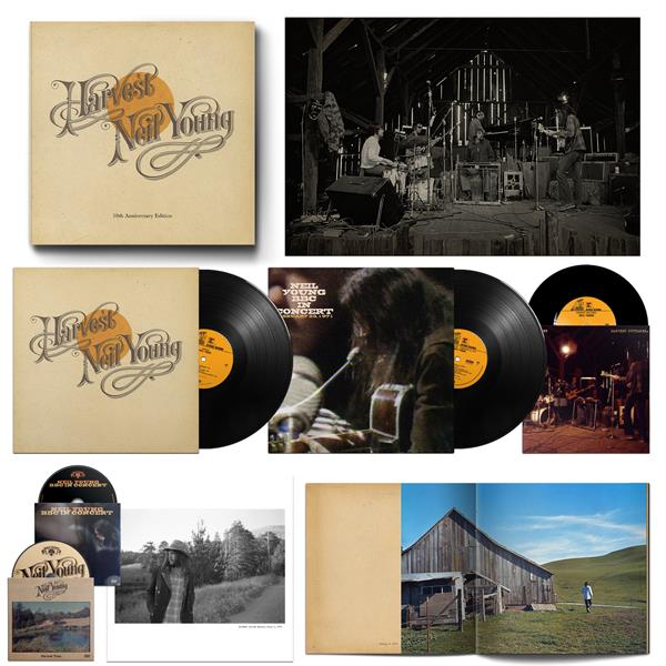 Neil Young - Harvest (2 LP | 2 CD | 7"Single) (50th Anniversary Edition)