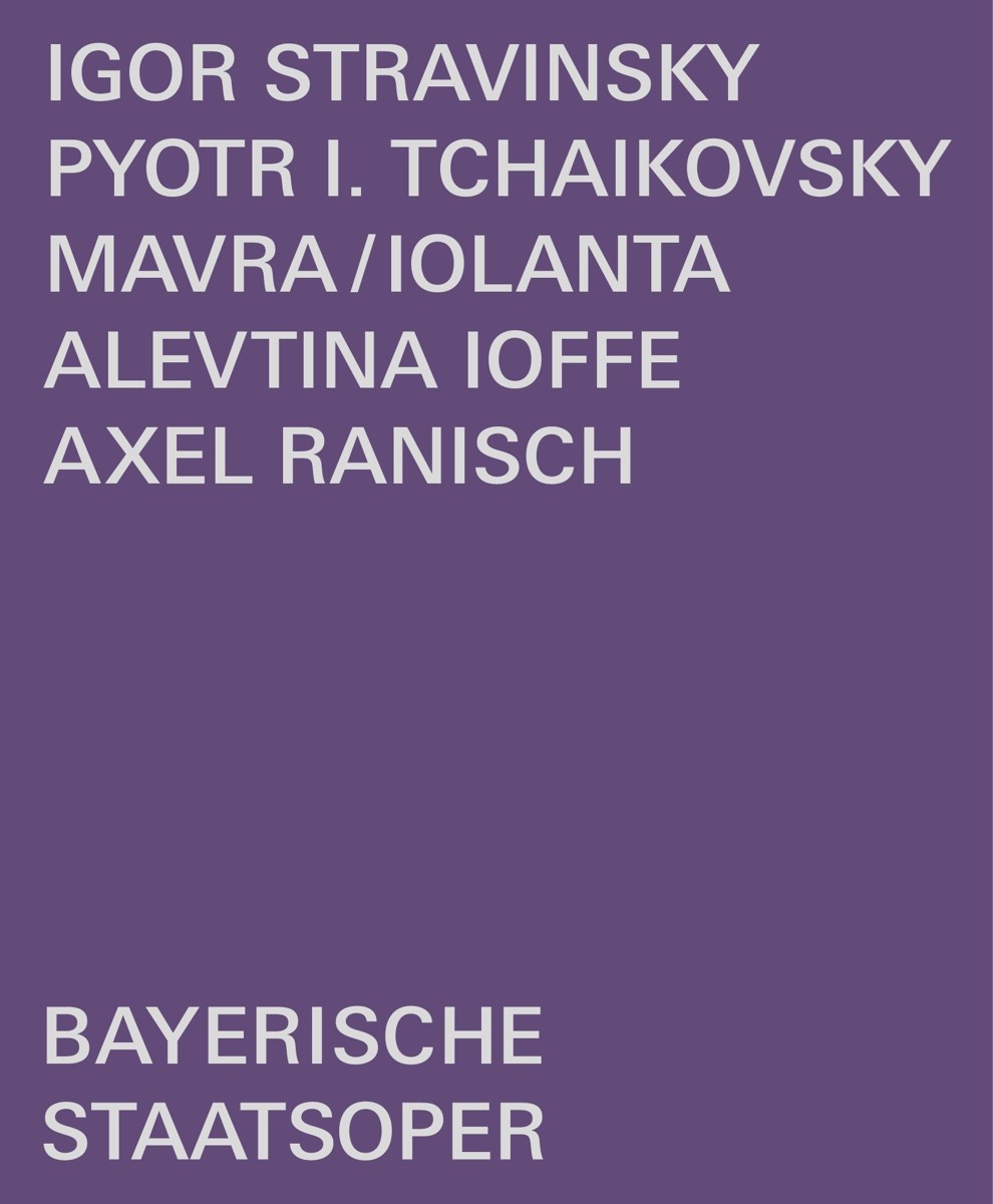 Anna El-Khashem, Bayerisches Staatsorchester - Mavra/Iolanta (Blu-ray)