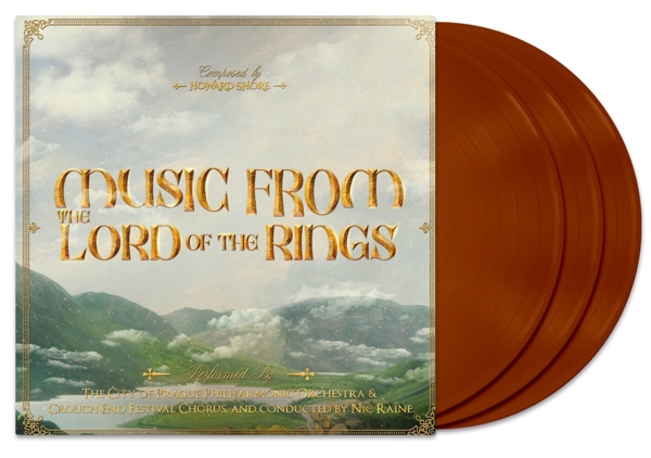 The City Of Prague Philharmonic Orchestra - Lord Of The Rings Trilogy (3 LP) (Coloured Vinyl)