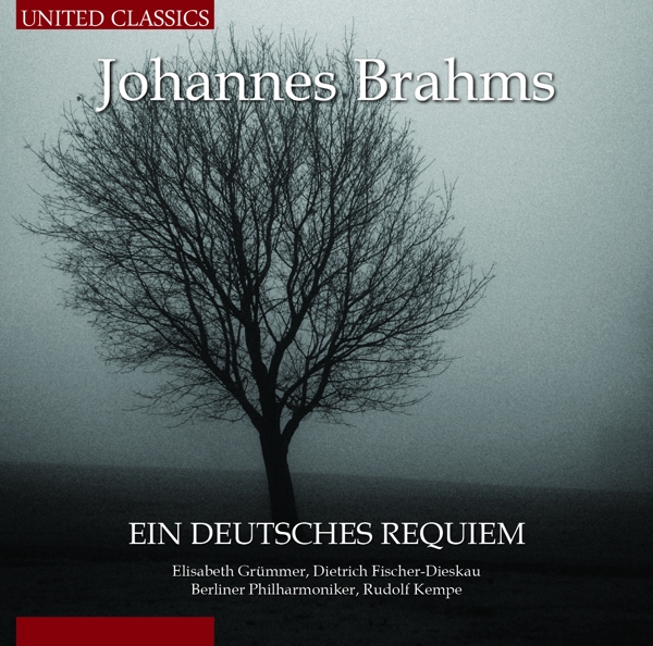 Elisabeth Grummer, Dietrich Fischer-Dieskau, Berliner Philharmoniker, Rudolf Kempe - Brahms: Ein Deutches Requiem (CD)