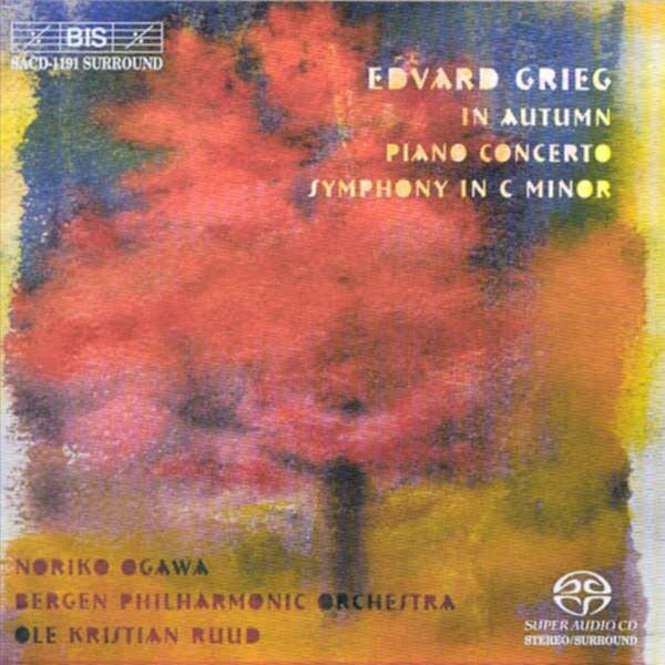 Noriko Ogawa, Bergen Philharmonic Orchestra, Ole Kristian Ruud - Grieg: Piano Concerto/Symphony in C minor/In Autumn (SACD)