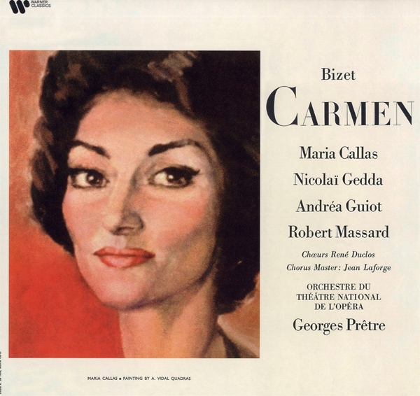 Maria Callas, Nicolai Gedda, Andréa Guiot, Robert Massard - Bizet: Carmen (3 LP)