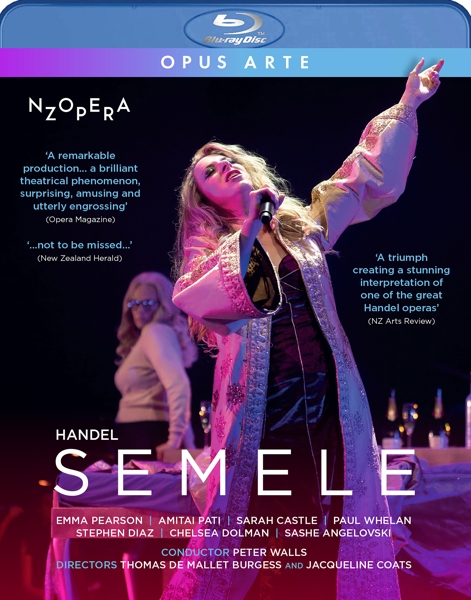 New Zealand Opera, Peter Walls - Händel: Semele (Blu-ray)