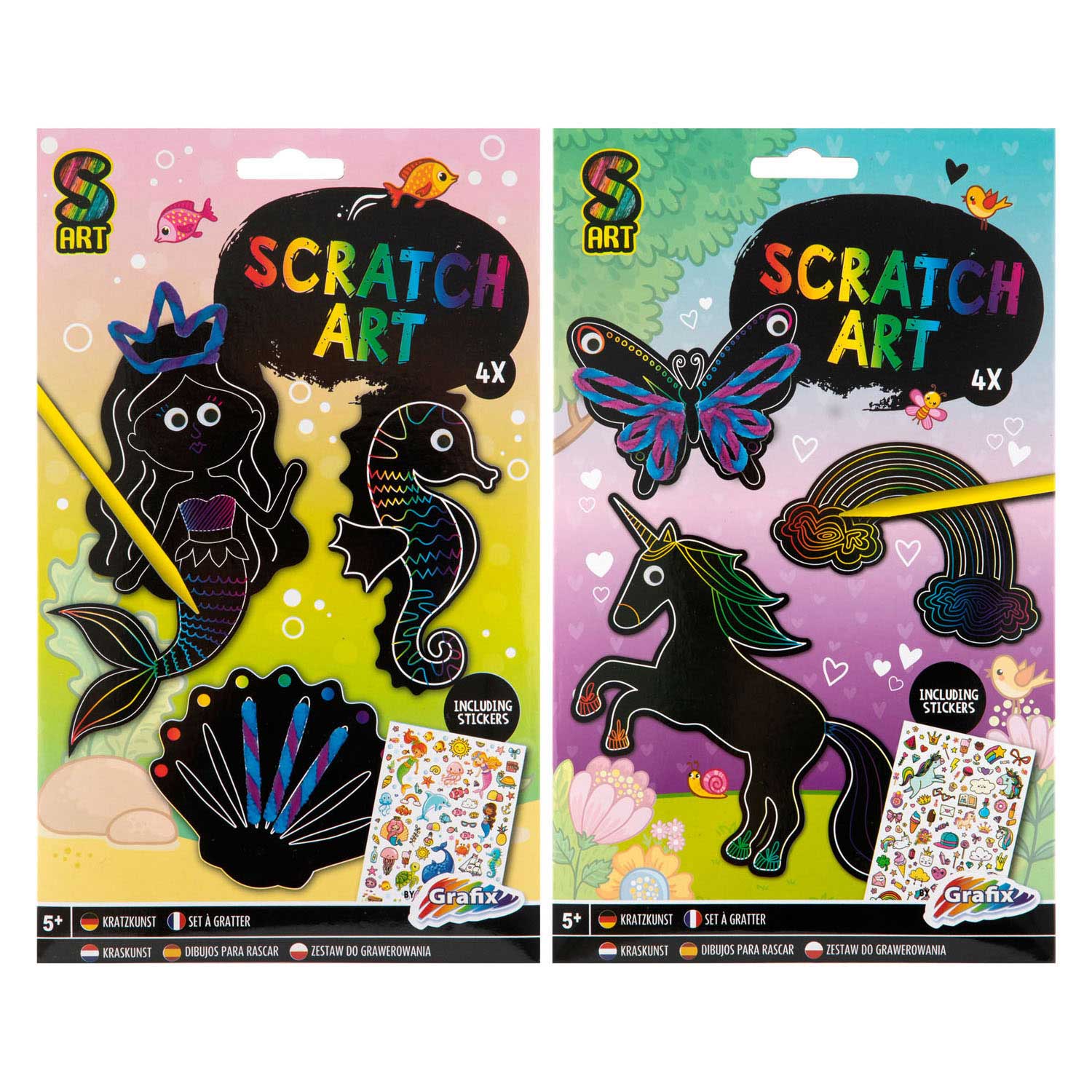 Maak je eigen Scratch Art Meisje