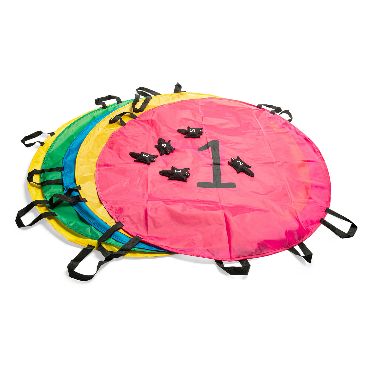 BS Toys - BS Toys Eekhoorn Parachutes - Vang- en Werpspel
