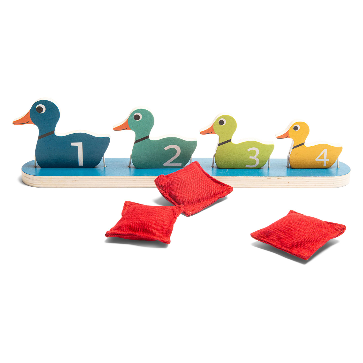 BS Toys - BS Toys Eendjes op Rij - Werpspel