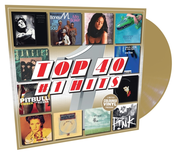 Various Artists - Top 40 #1 Hits (LP) (Coloured Vinyl) (Limited Edition)