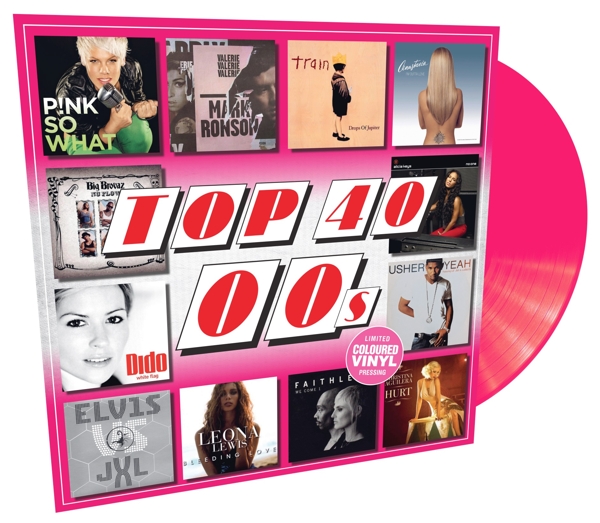 Various Artists - Top 40 00s (LP) (Coloured Vinyl) (Limited Edition)