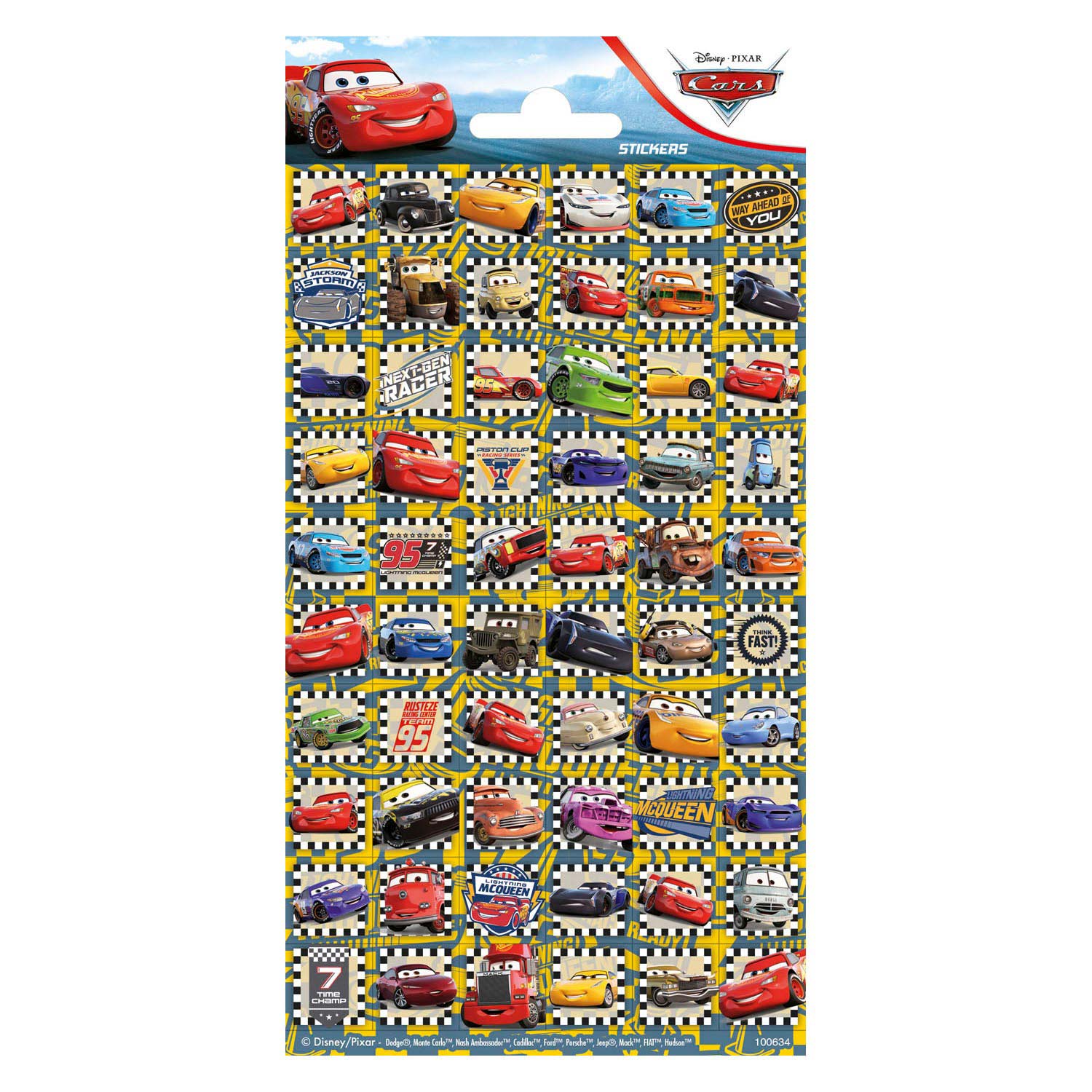 Totum - Stickervel Cars