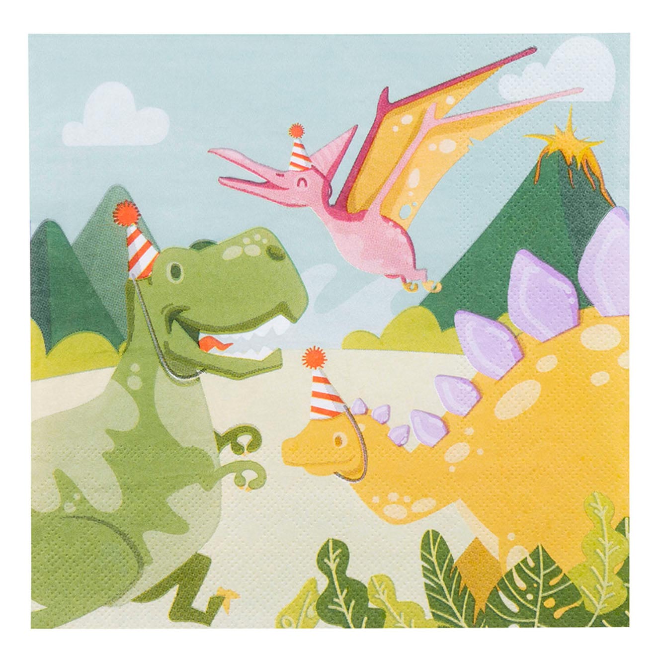 Boland - Servetten Dino Party, 33x33cm