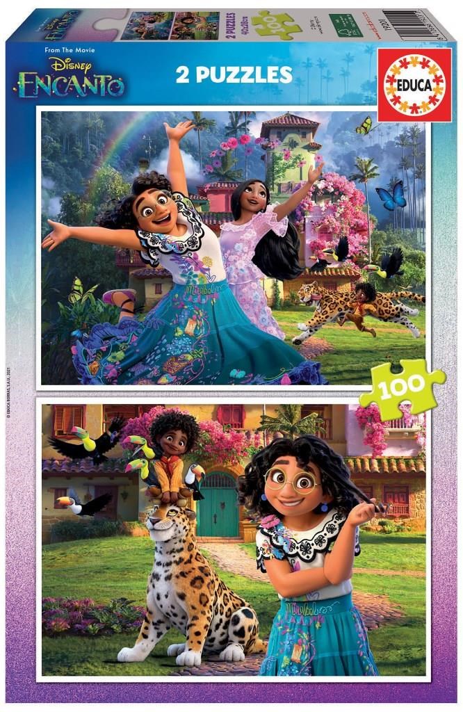 Disney Encanto - Puzzel (2 x 100 stukjes)  (Puzzle)