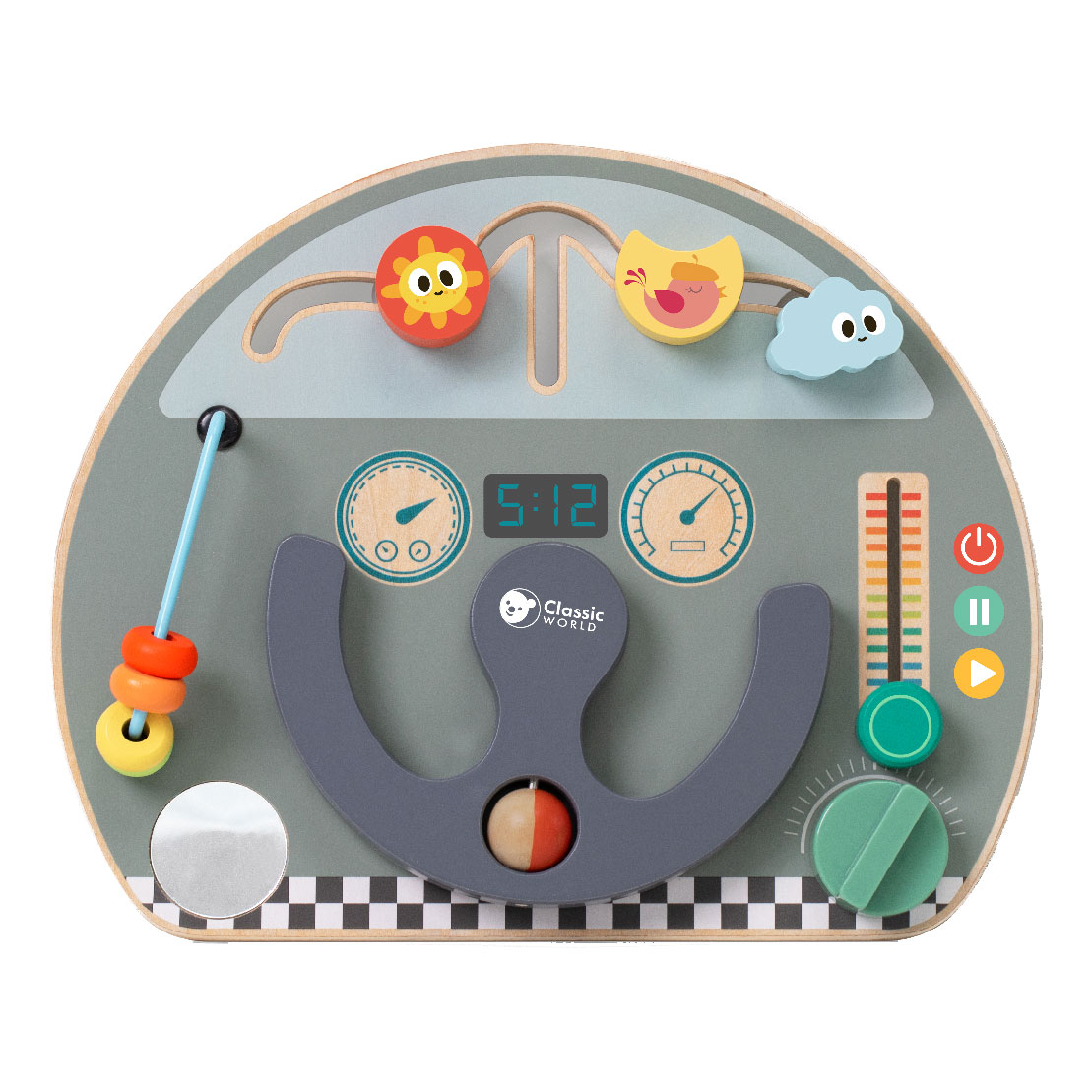 Classic World - Classic World Houten Activiteiten Reisbord Verkeer