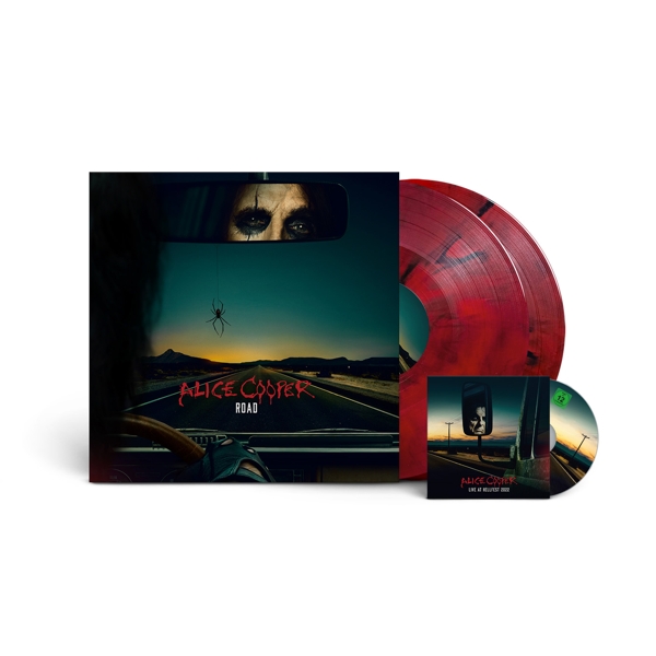 Alice Cooper - Road (2 LP | DVD) (Coloured Vinyl) (Limited Edition)