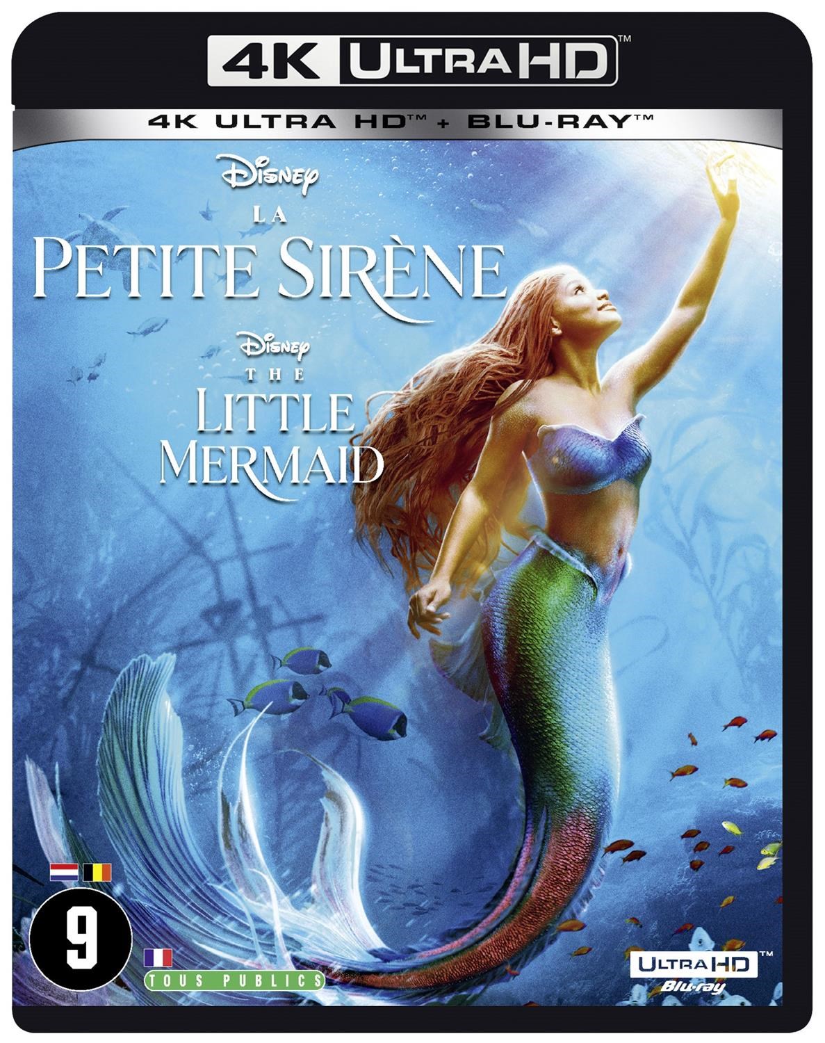 The Little Mermaid (4K Ultra HD Blu-ray) (Import geen NL ondertiteling)