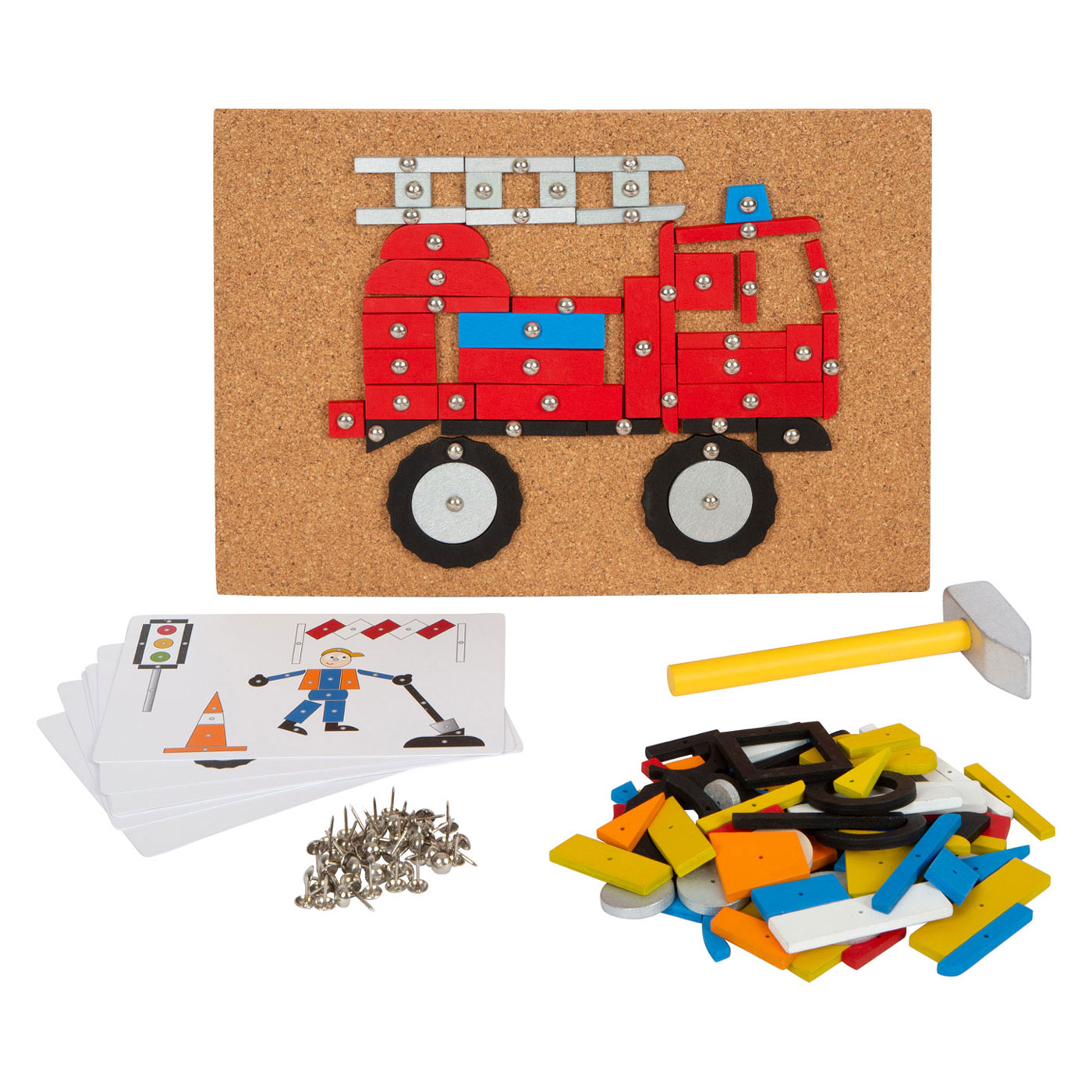 Small Foot - Small Foot - Hamertje Tik Voertuigen van de Stad