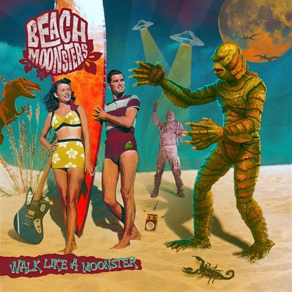 Beach Moonsters - Walk Like A Moonster (LP)