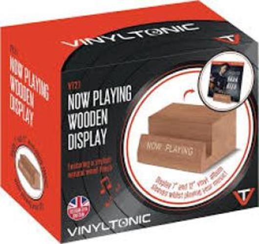 Vinyl Tonic 'Now Playing' Wooden Stand