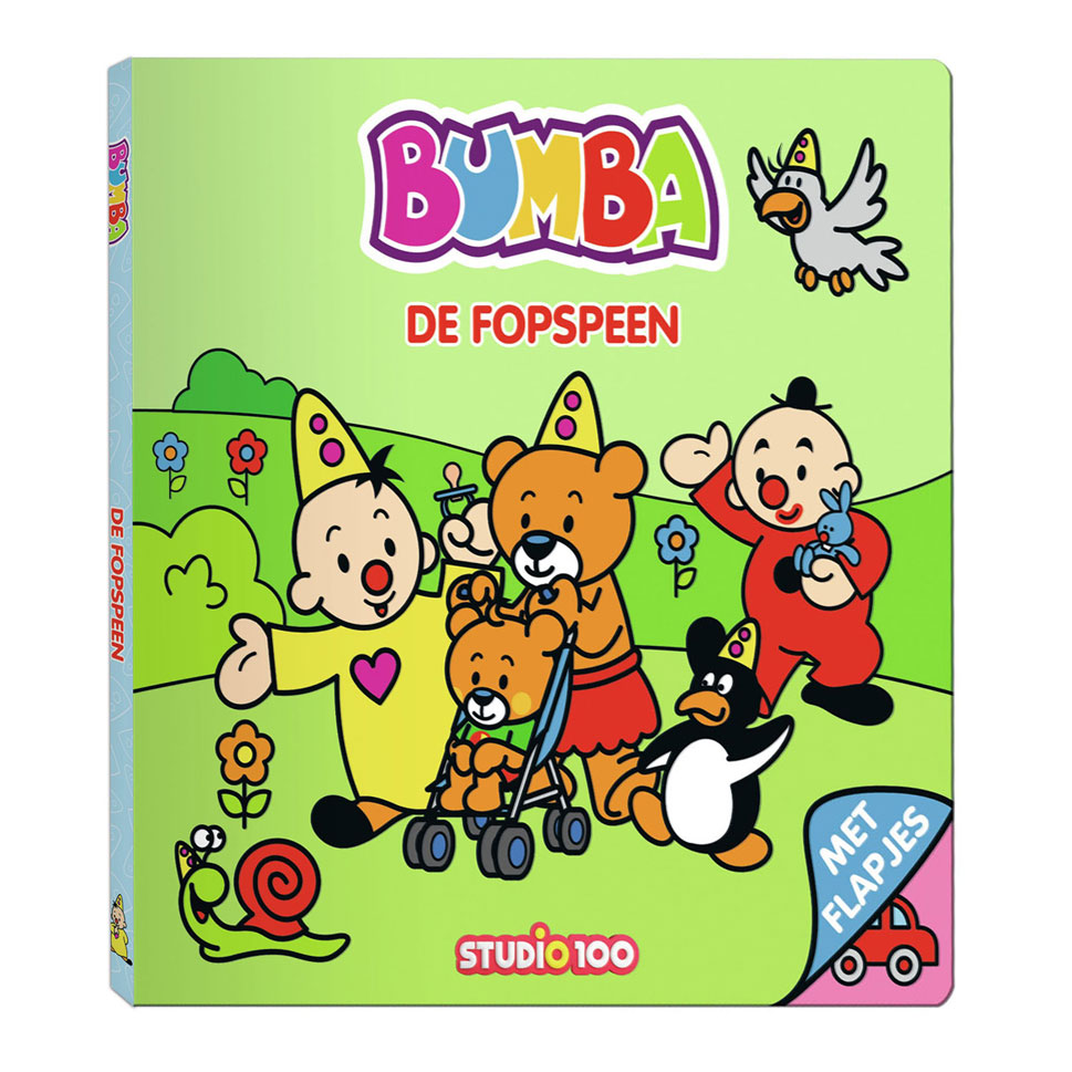 Studio 100 - Bumba Kartonboek - De Fopspeen