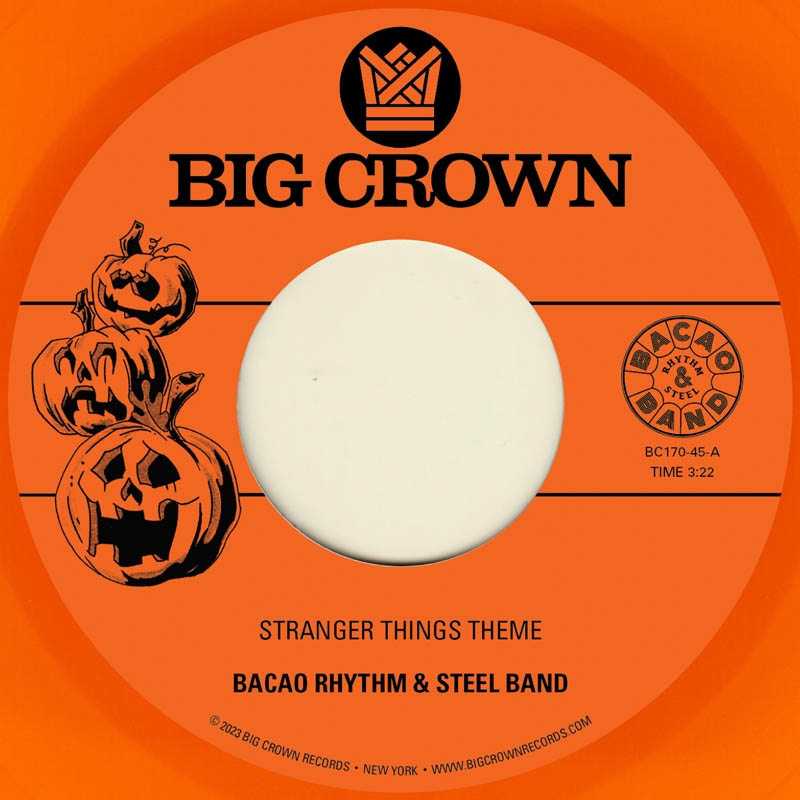 Bacao Rhythm & Steel Band - Stranger Things Theme/ Halloween Theme (7" Single) (Coloured Vinyl)