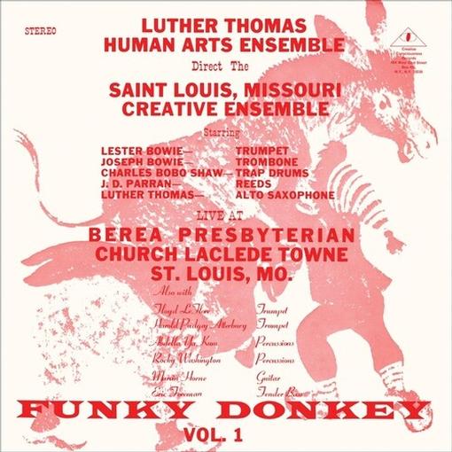 Luther Thomas (Human Arts Ensemble) - Funky Donkey Volume 1 (1973) (LP) (Remastered)