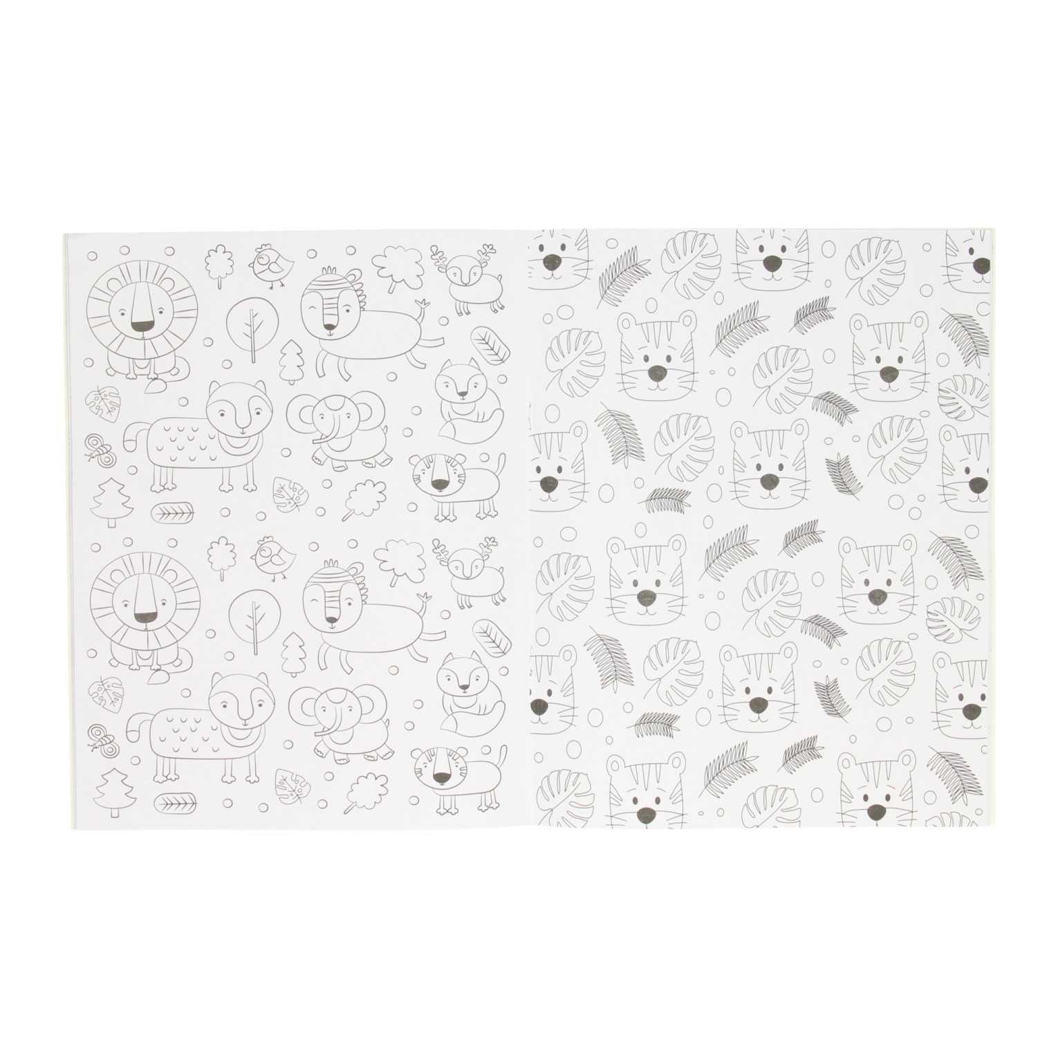 Doodle Kleurboek - Wilde Dieren