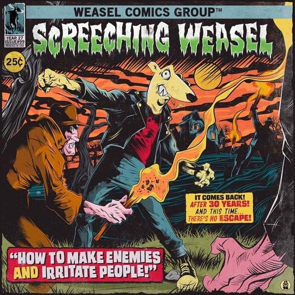 Screeching Weasel - How To Make Enemies And Irritate People (LP) (Coloured Vinyl) (Limited Edition) (Remastered)