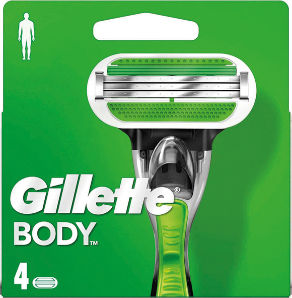 Gillette Body 4pc Blades