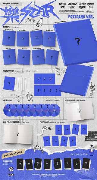 Stray Kids - (Rock)-Star (Postcard Ver.)