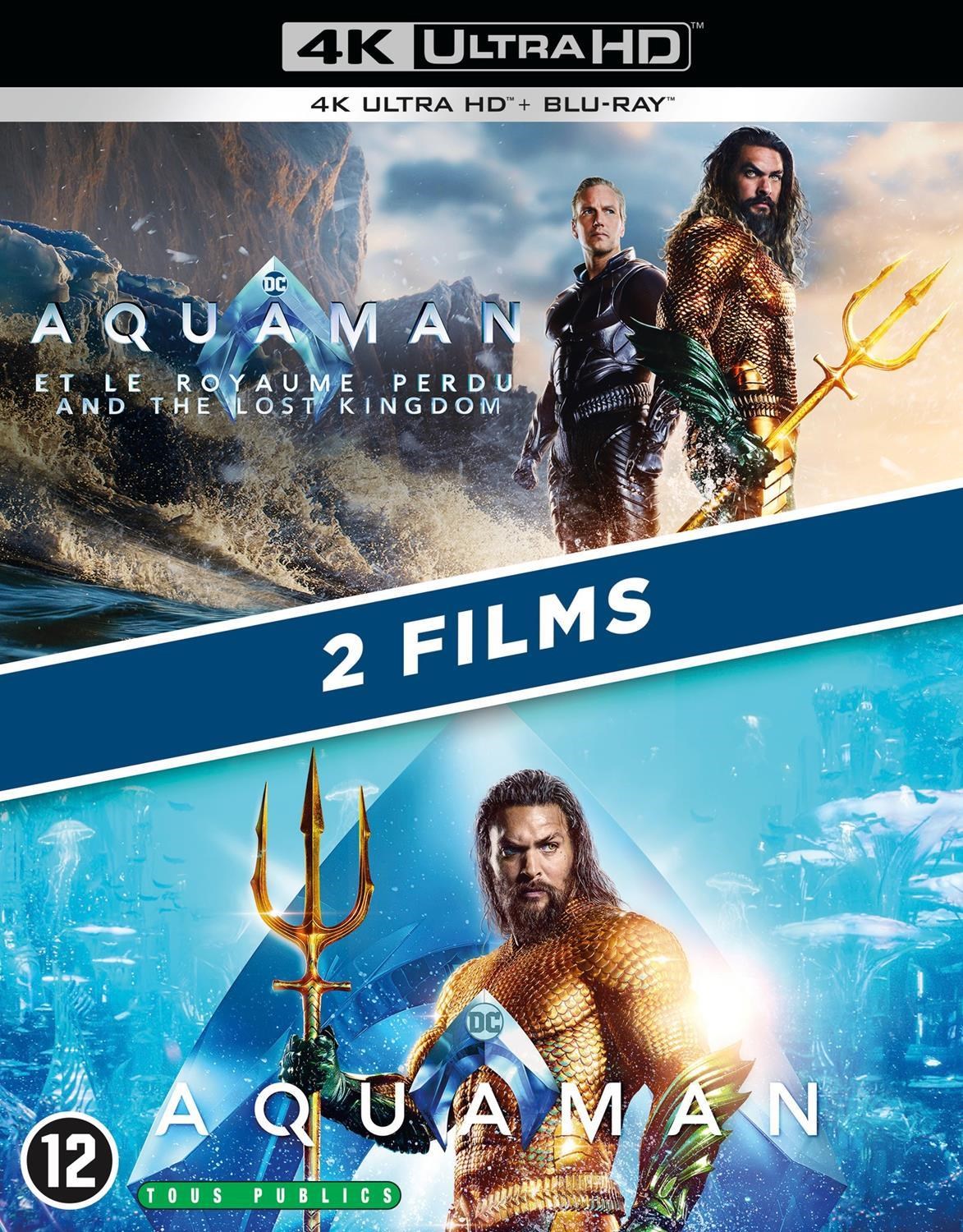 Aquaman 1 - 2 (4K Ultra HD Blu-ray)