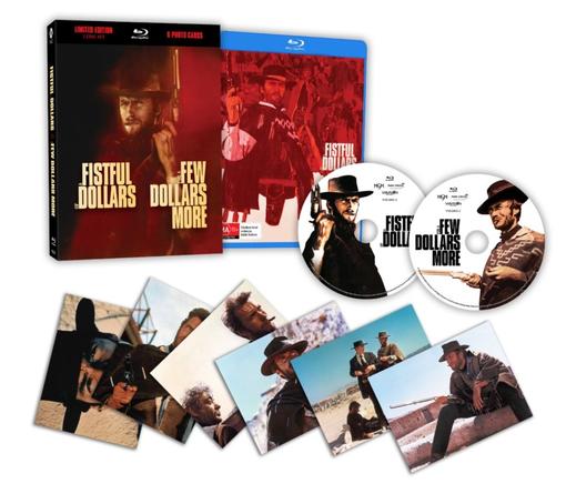 A Fistful Of Dollars / For A Few Dollars More - Limited Edition Blu-ray (lenticular Slipcase & Art Cards) (Import)
