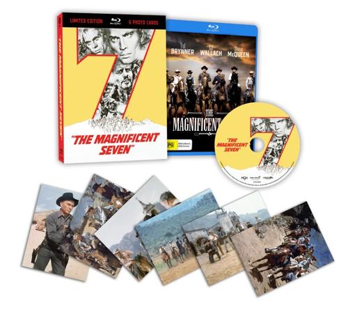 The Magnificent Seven (1960) - Limted Edition Blu-ray (hard Slipcase & Art Cards) (Import)