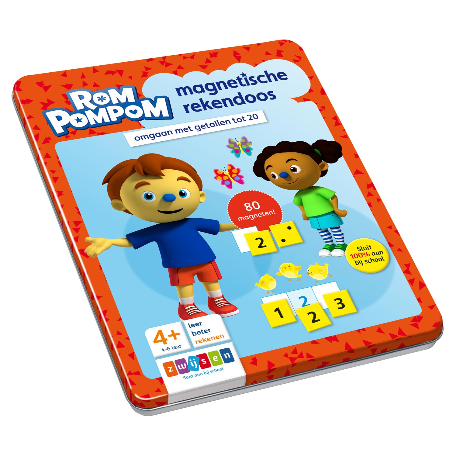 WPG Uitgevers - Rompompom Magnetische Rekendoos