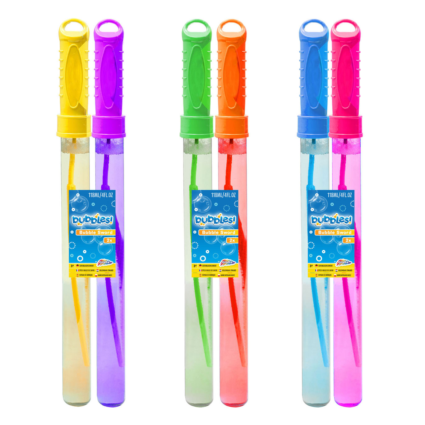 Grafix - Bellenblaas Zwaard, 2st.