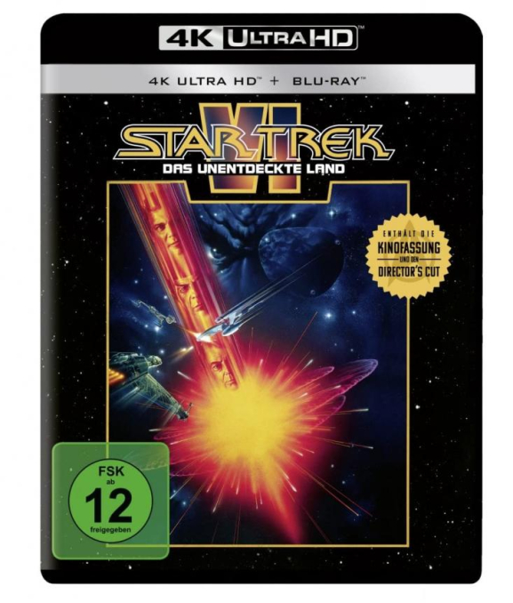 Star Trek Vi: Das Unentdeckte Land - 4k Uhd