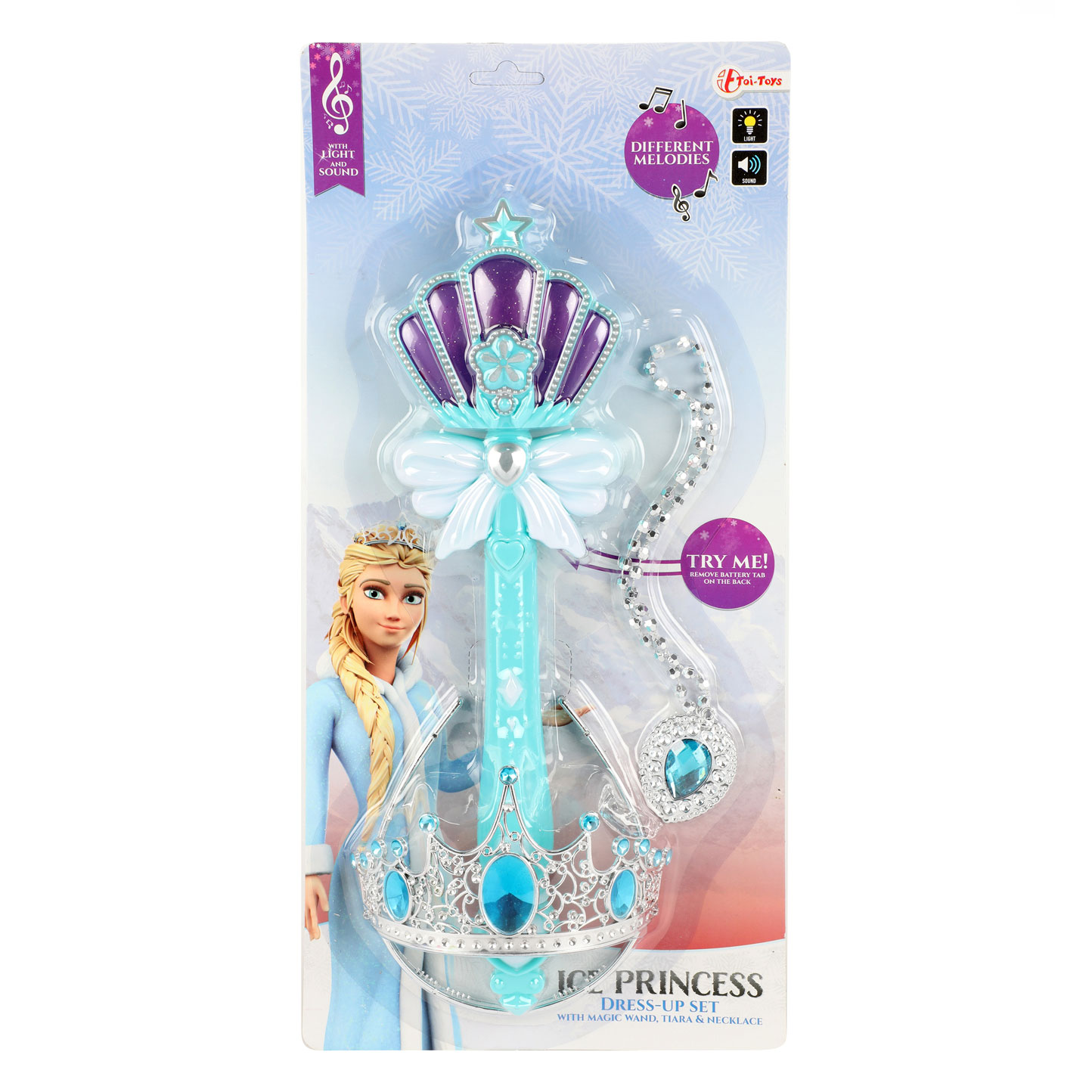 Toi-Toys - Ice Princess Toverstaf Prinses met Licht en Geluid