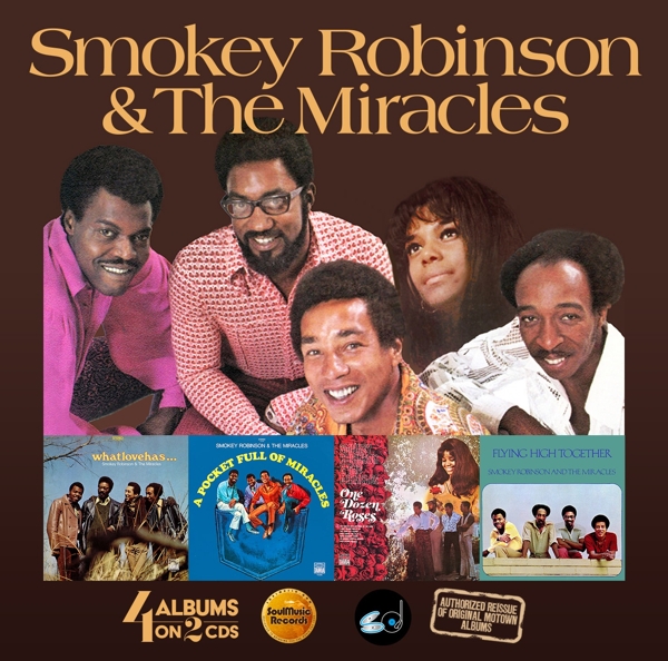 Smokey Robinson & The Miracles - 4 Albums On 2 CDs (2 CD)
