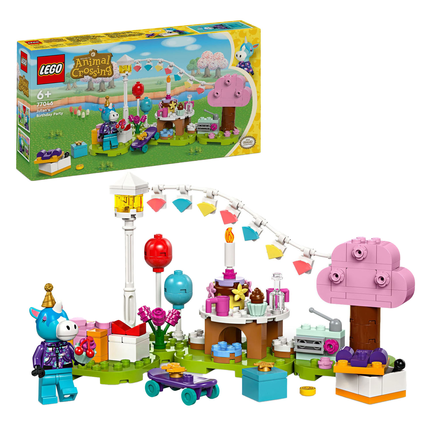 Lego 77046 Animal Crossing Julian\'s Birthday Party