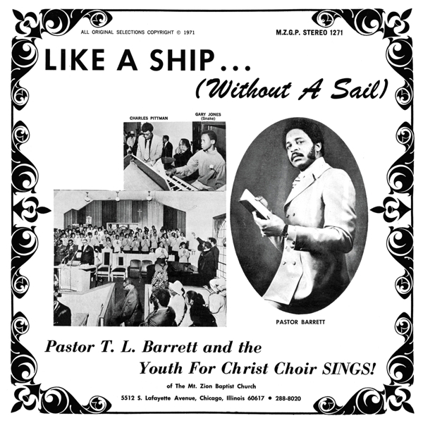 Pastor T.L. Barrett & The Youth For Christ Choir - Like A Ship... (Without A Sail) (2 LP) (Coloured Vinyl) (Limited Edition)