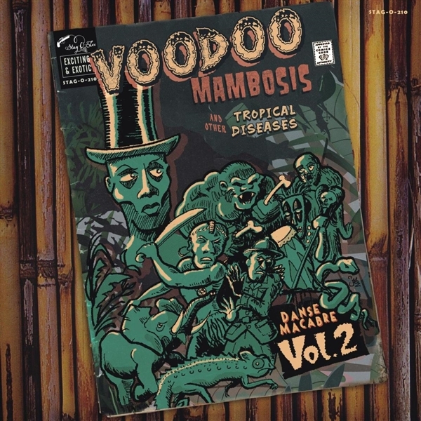 Various Artists - Voodoo Mambosis And Other Tropical Diseases - Danse Macabre Vol.2 (LP) (Coloured Vinyl) (Limited Edition)